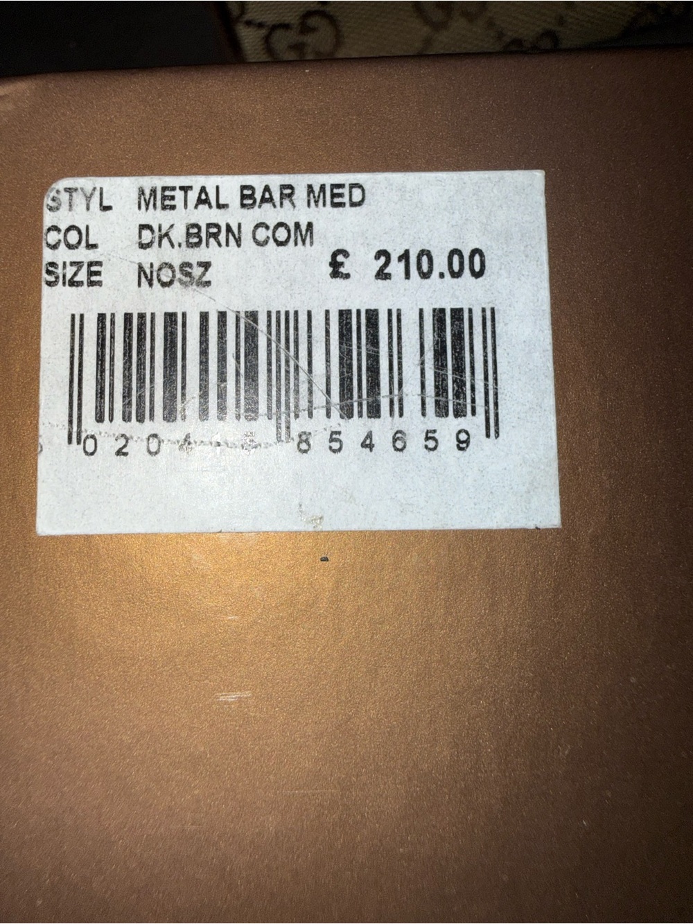 Gucci Beige GG Supreme Canvas Trifold Wallet with Silver Accents EUC - Picture 14 of 15